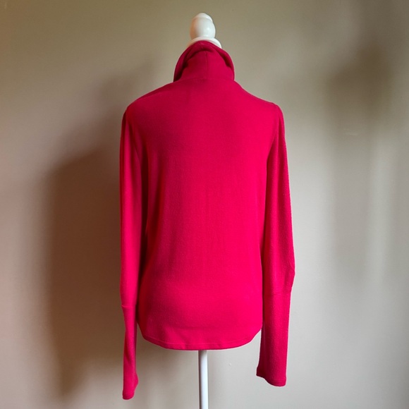 Anthropologie Women’s Pink Cecilia Sleeve Turtleneck Sweater Size Medium - Picture 6 of 8